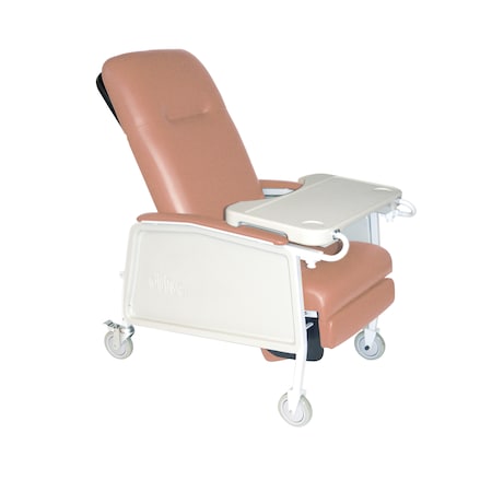 Drive Medical 3 Position Geri Chair Recliner, Rosewood d574-r